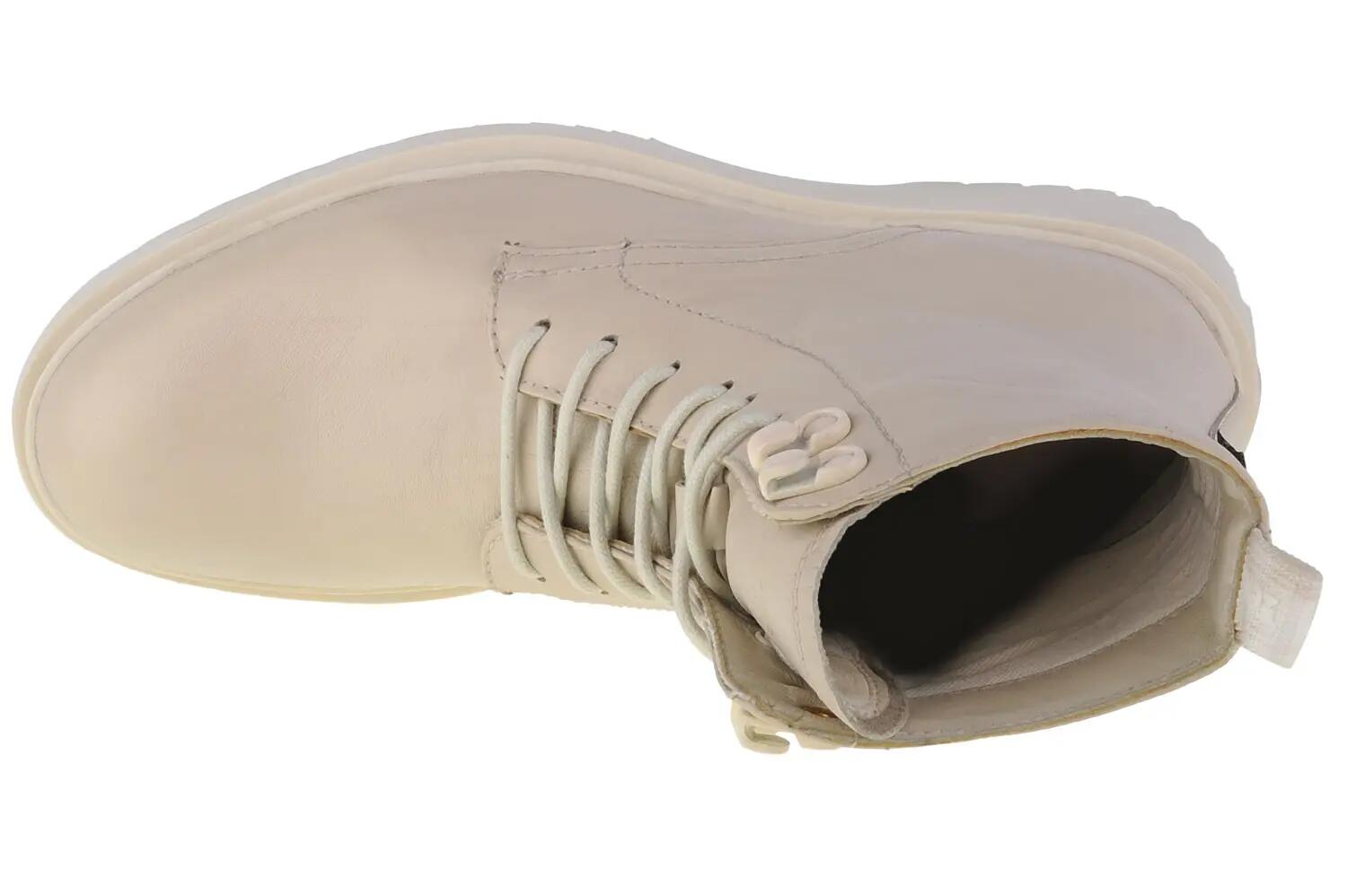 Chaussures Levi's Bria en cuir beige pour femme 3/4