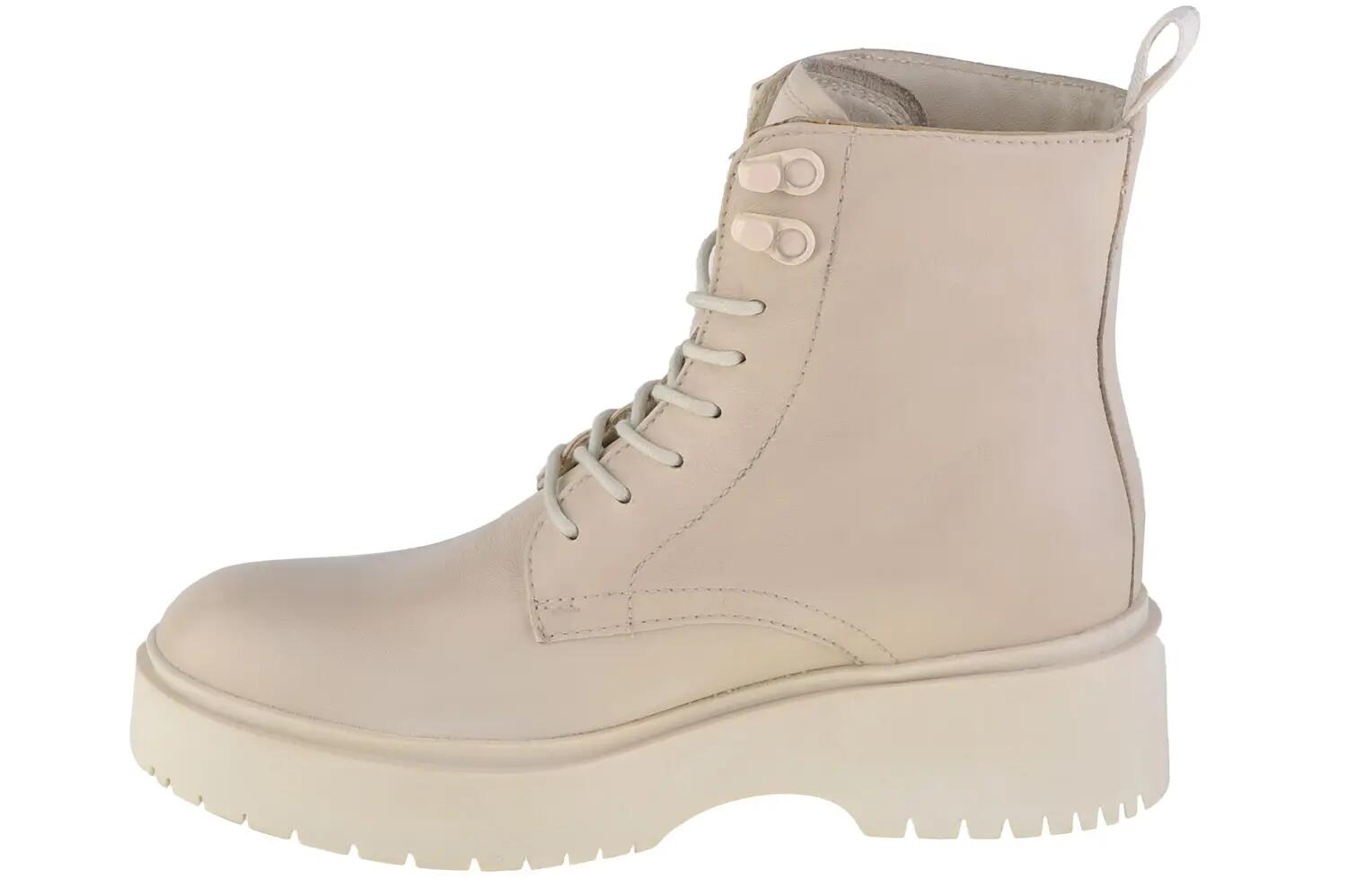 Chaussures Levi's Bria en cuir beige pour femme 2/4