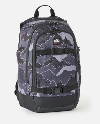Rugzak Heren Posse 33L Camo - Noir/Bleu marine