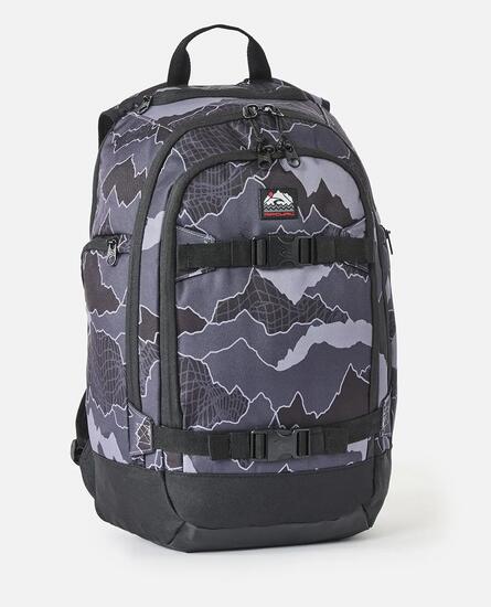Rugzak Heren Posse 33L Camo - Noir/Bleu marine