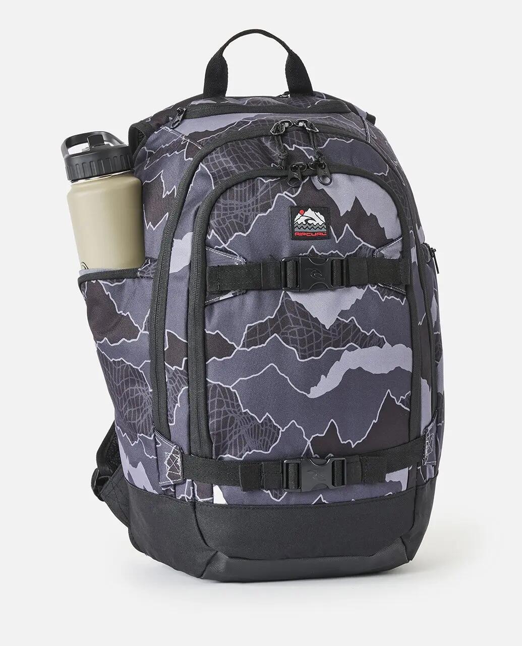 Sac à dos Homme Posse 33L Camo - Noir/Bleu marine 7/7