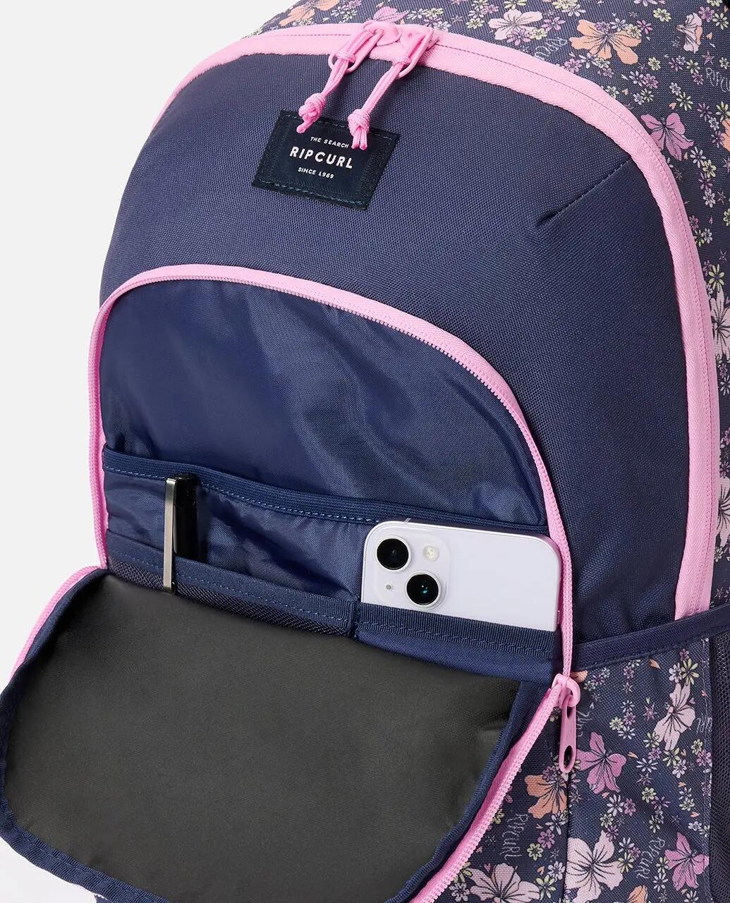 Sac à dos Femme Ozone 30L Mixed - Marine/Rose 5/7