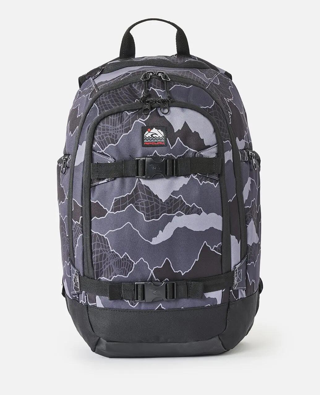 Sac à dos Homme Posse 33L Camo - Noir/Bleu marine 4/7