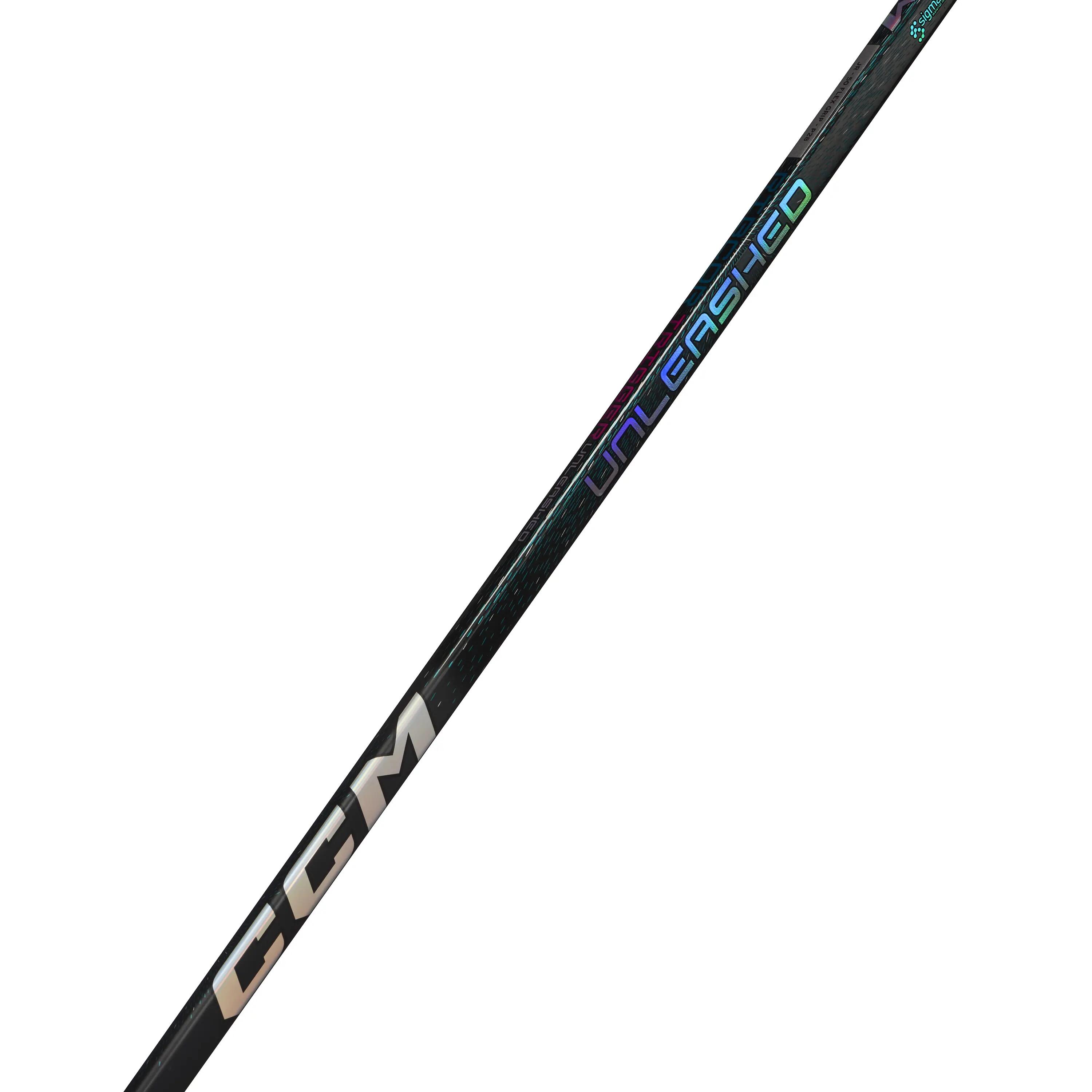 CCM Hstrunl Senior CCM RIB Stick 75 + R Negro adulto – P28+ R 5/8