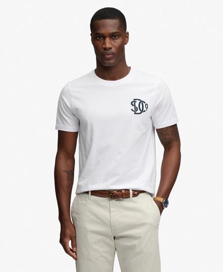 superdry SD&Co. Camiseta Relaxed de algodón orgánico – OPTIC