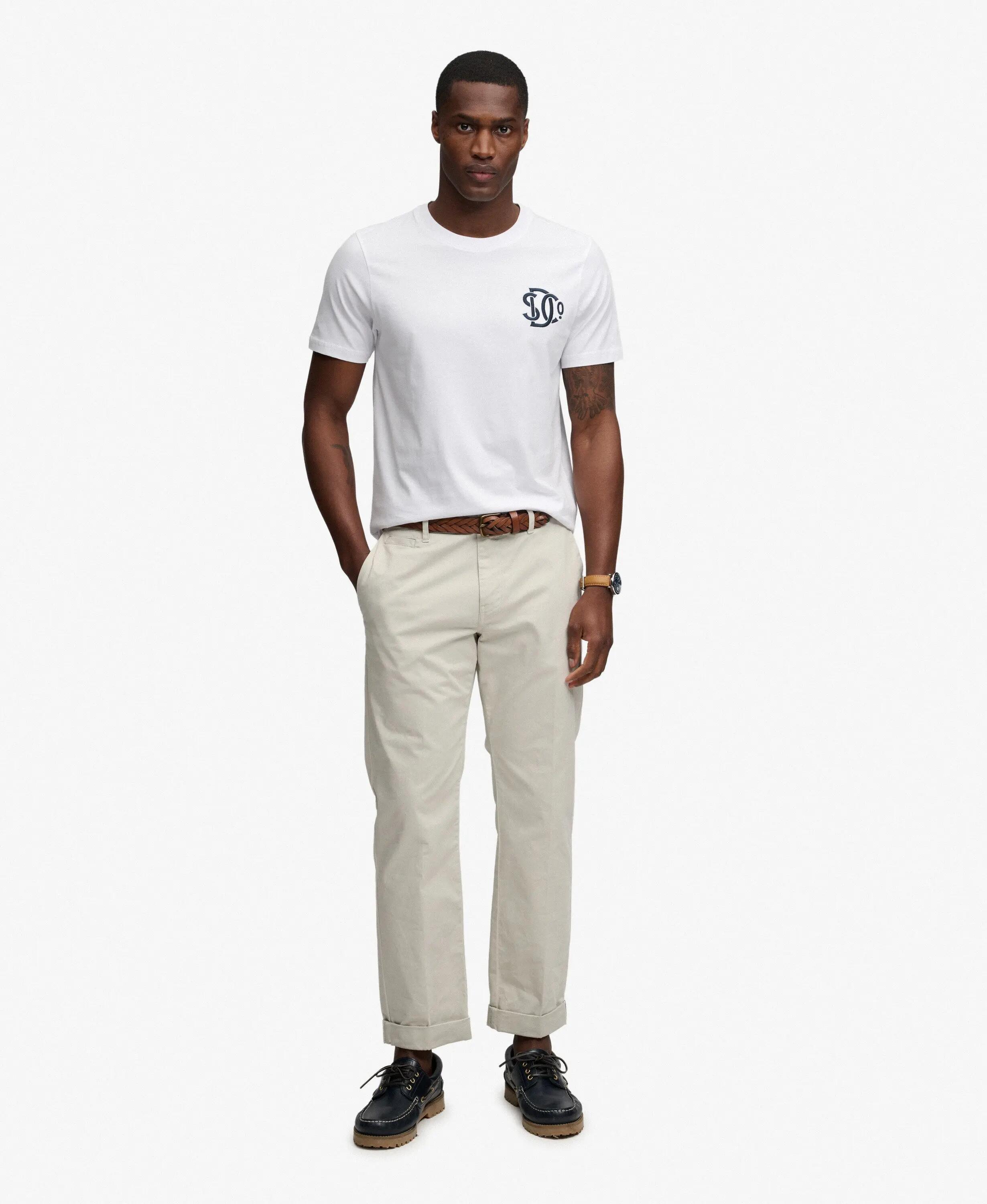 superdry SD&Co. Camiseta Relaxed de algodón orgánico – OPTIC 3/7
