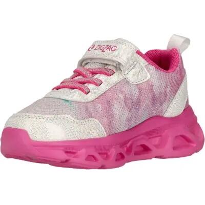 zigzag Tiki Kinder Schuh mit Lichtern – 4001 Pink glo 4/7