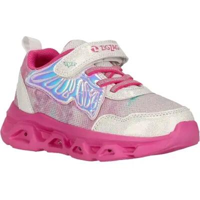 zigzag Tiki Kinder Schuh mit Lichtern – 4001 Pink glo 2/7