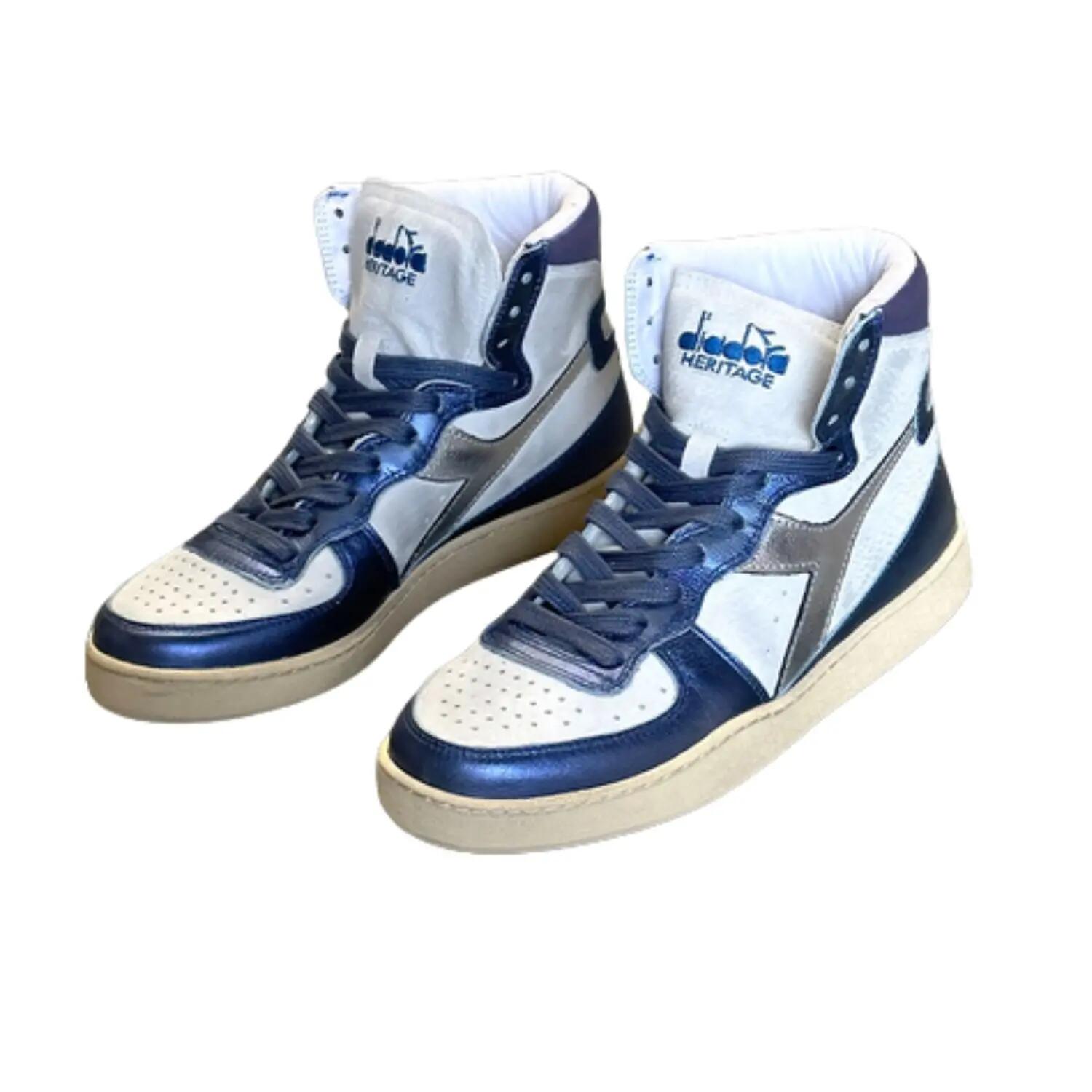 Buty do chodzenia damskie Diadora Mi Basket Metallic Pigskin Used Vintage 4/5