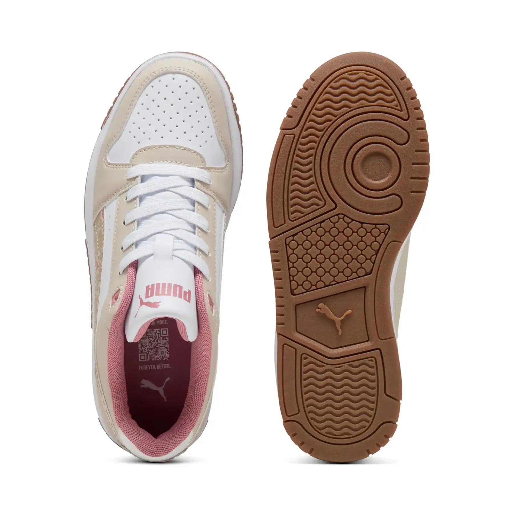Kinderschoenen Puma Rebound Slam Lo Winter Safari 6/6