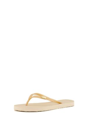 Tongs - Casual - Femme - Seaside Twist - Confort rembourré - Blanc