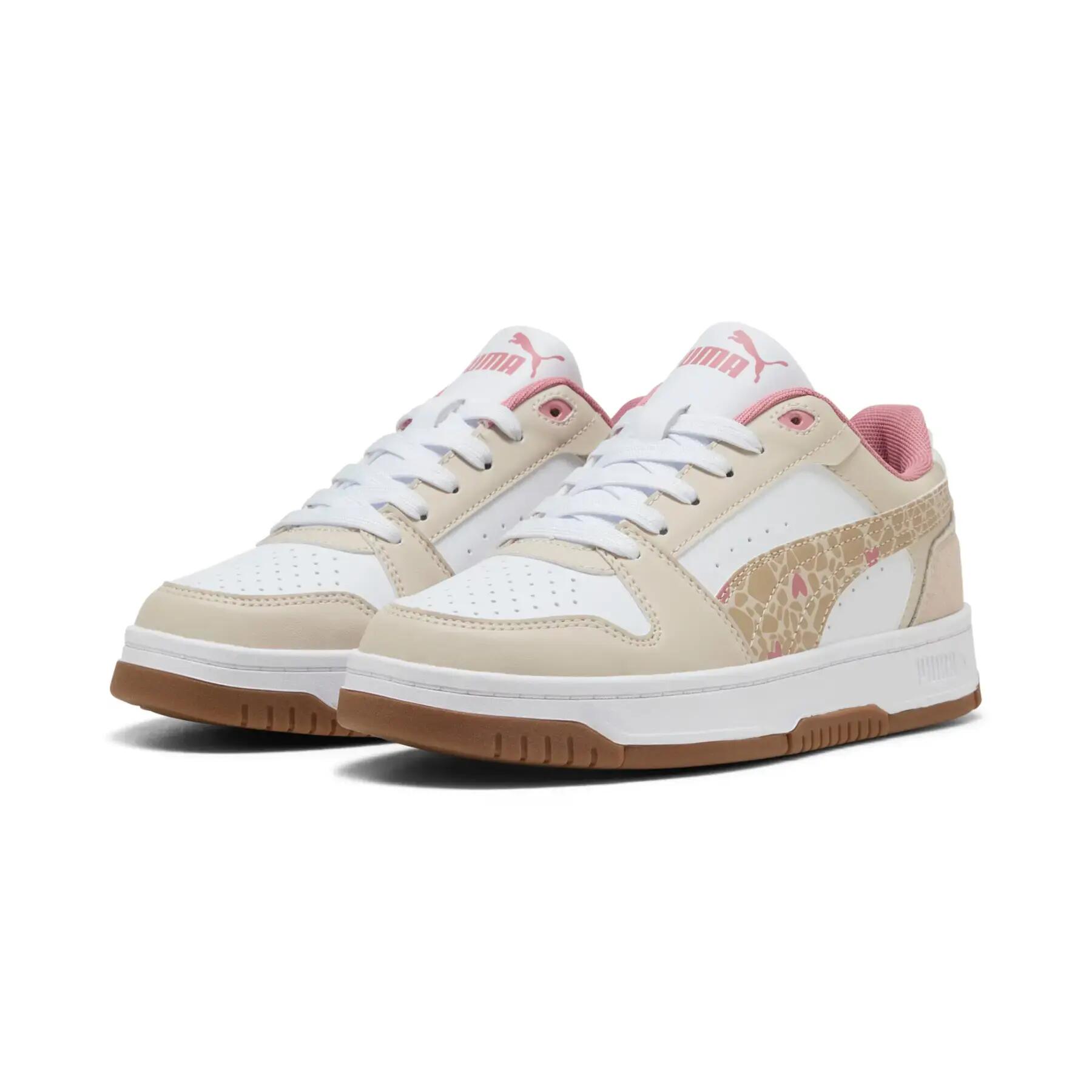 Kinderschoenen Puma Rebound Slam Lo Winter Safari 3/6