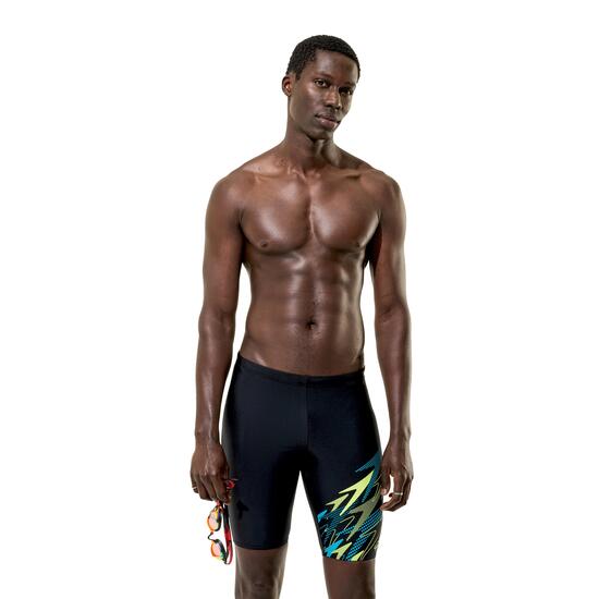 Jammer Speedo Medley Logo Anthracite/HyperTeal