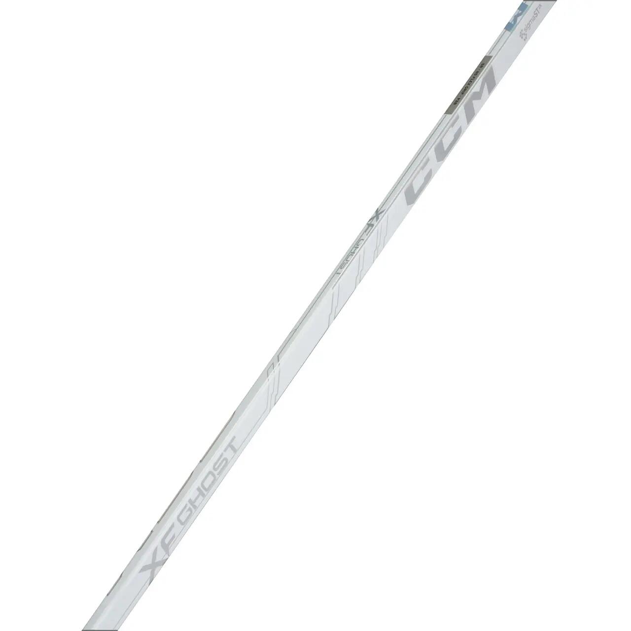 CCM HSXFGH25 Senior CCM TAC Stick 65 F +1/4 L White stick de hockey – P28+1/4 L 5/8