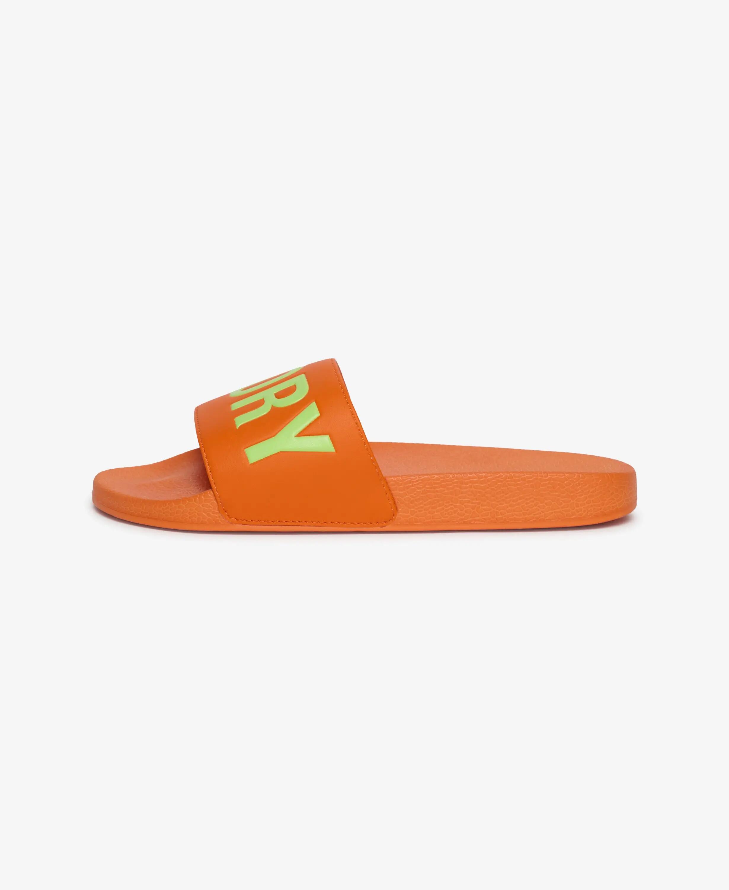 superdry Chinelos Pool com tira acolchoada e palmilha moldada – Orange Sorbet 4/7