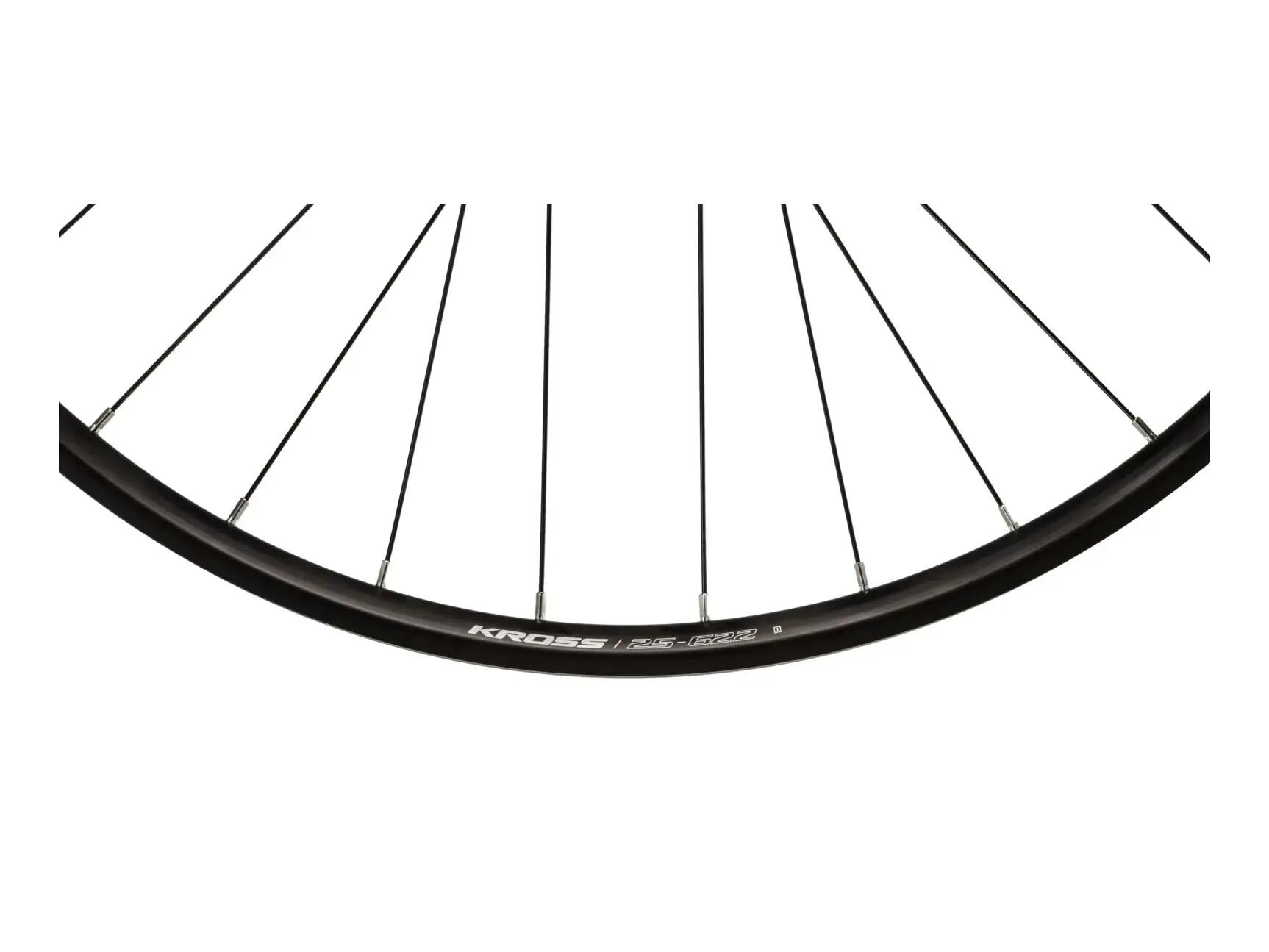 Roată spate 29" KROSS MTB II XC Boost 12x148 mm, disc 6 șuruburi, negru 3/4