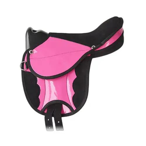 Sella da equitazione per pony sintetica bambino Lexhis Shetty