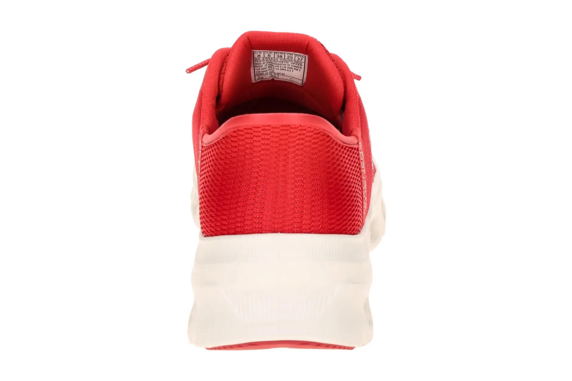 Skechers Glide Step Schuhe rot Damen SLIP INS 150420 5/7