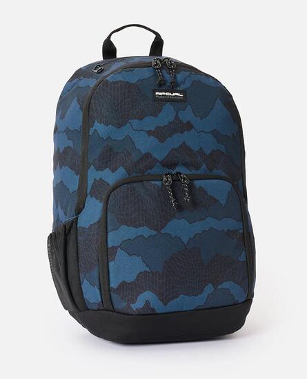 Rucksack Herren Evo 24L Camo Check - Noir/Bleu marine