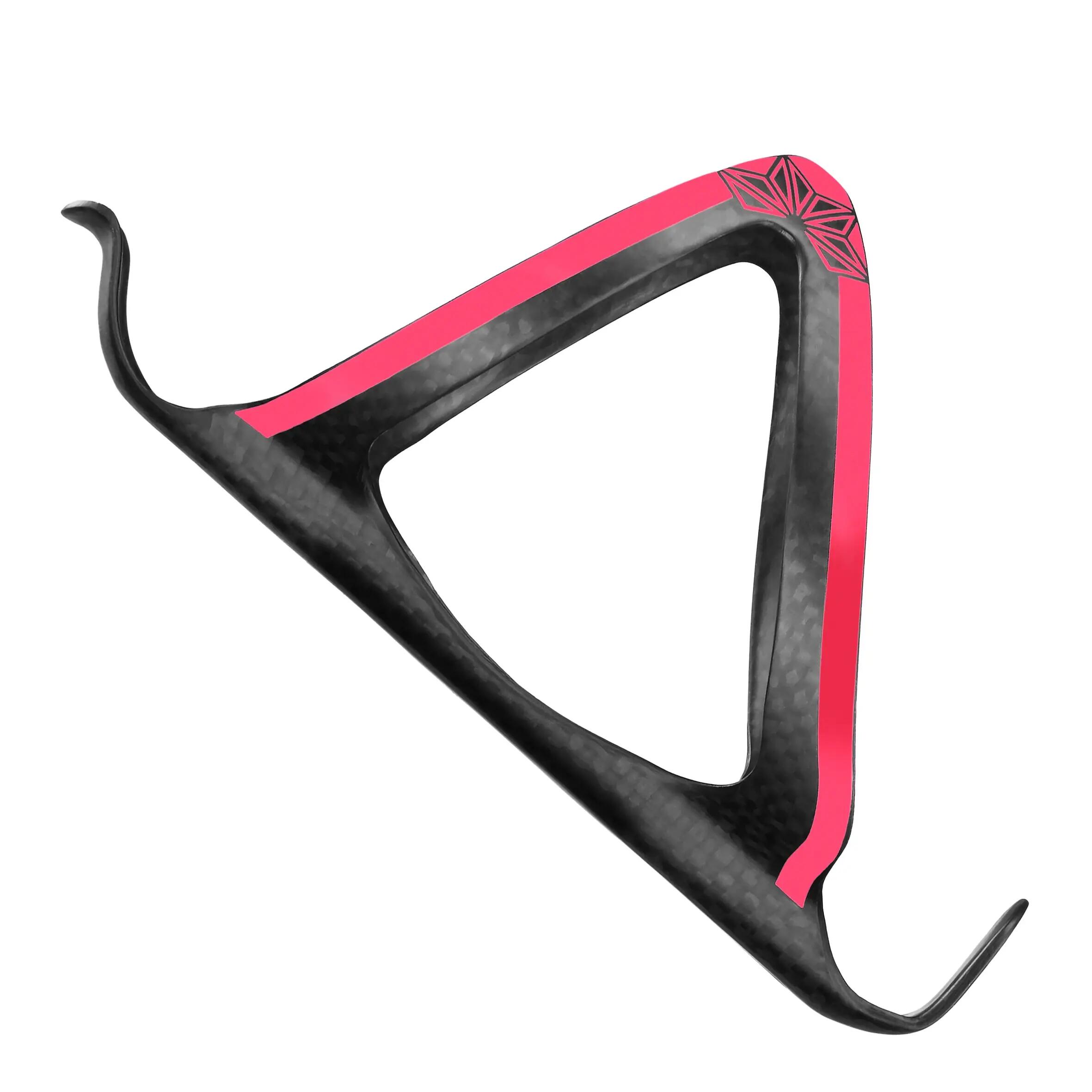 Supacaz Fly Cage Carbon Neon Pink-Porta-bidão para bicicleta 2/5