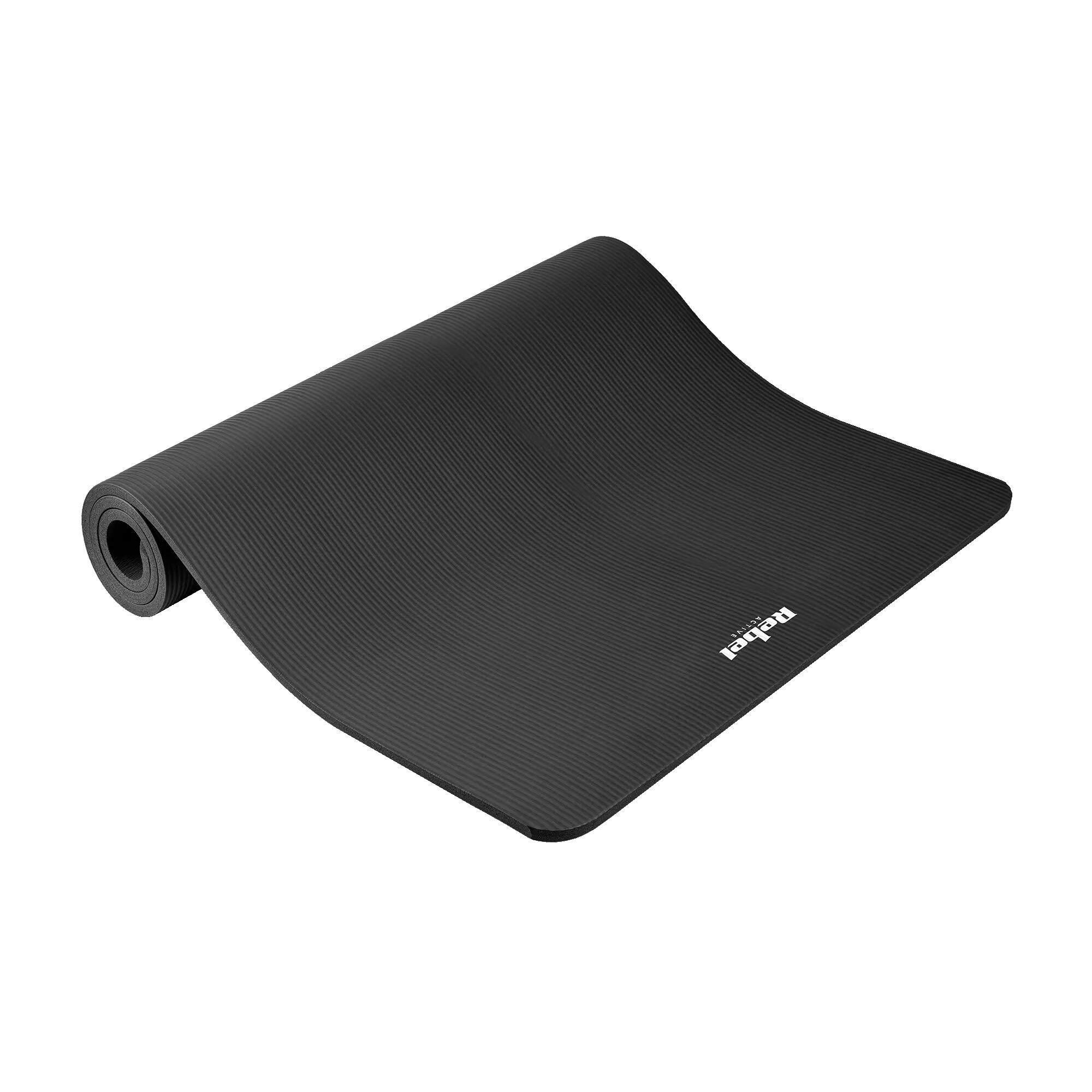 Mata gimnastyczna do ćwiczeń joga pilates fitness 190x100cm NBR 1.5cm Rebel 2/7