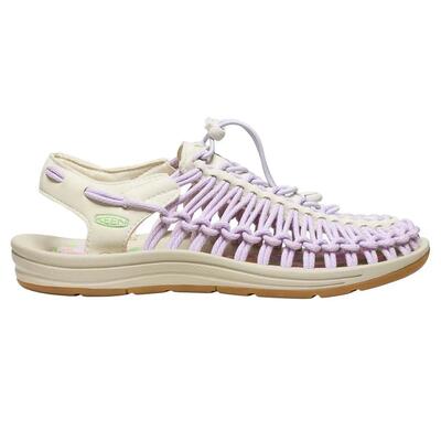 Keen uneek x iwd dames sportsandalen paars-crème urban voor de zomer