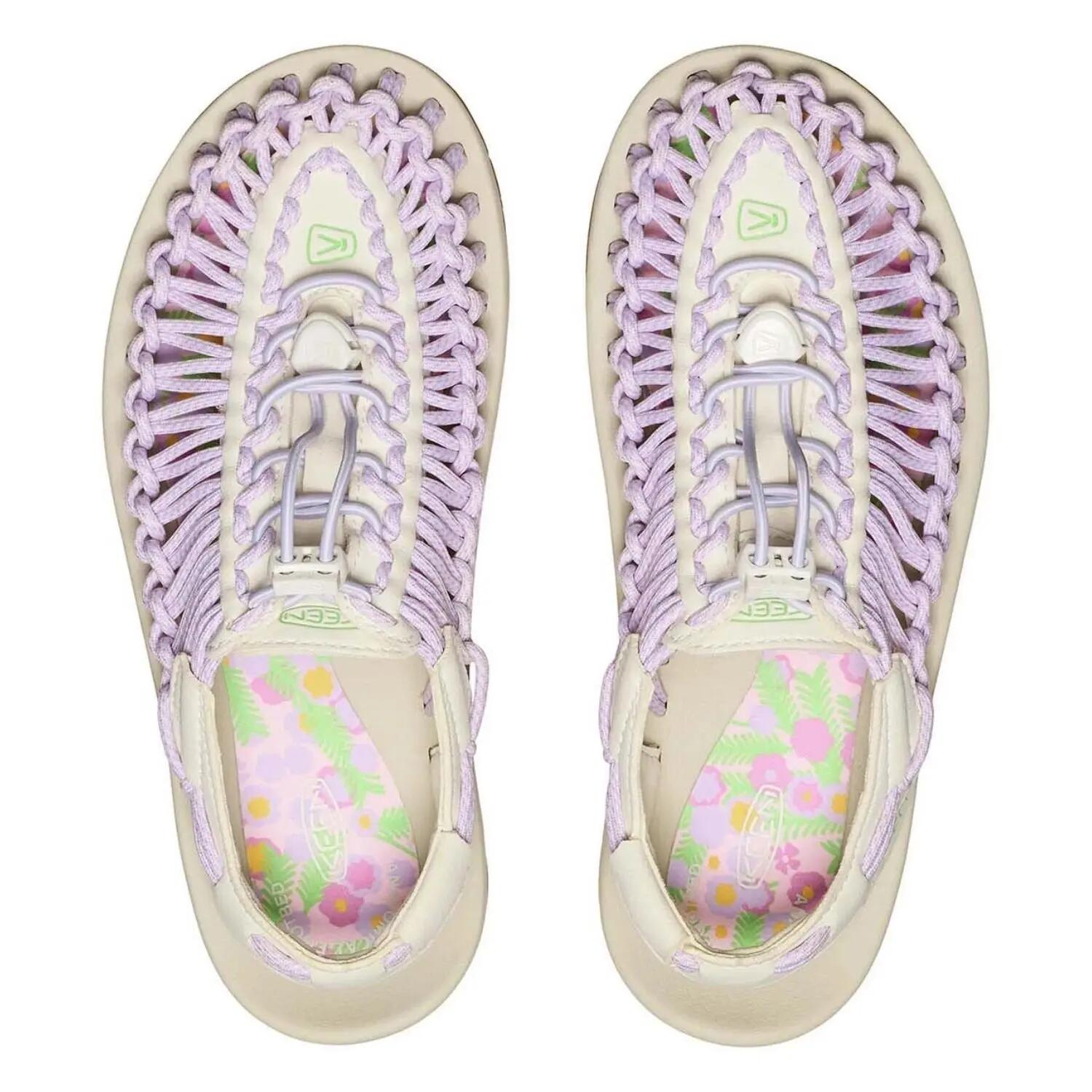 Keen Uneek x Iwd Damen Sportsandalen lila-creme urban für den Sommer 7/7