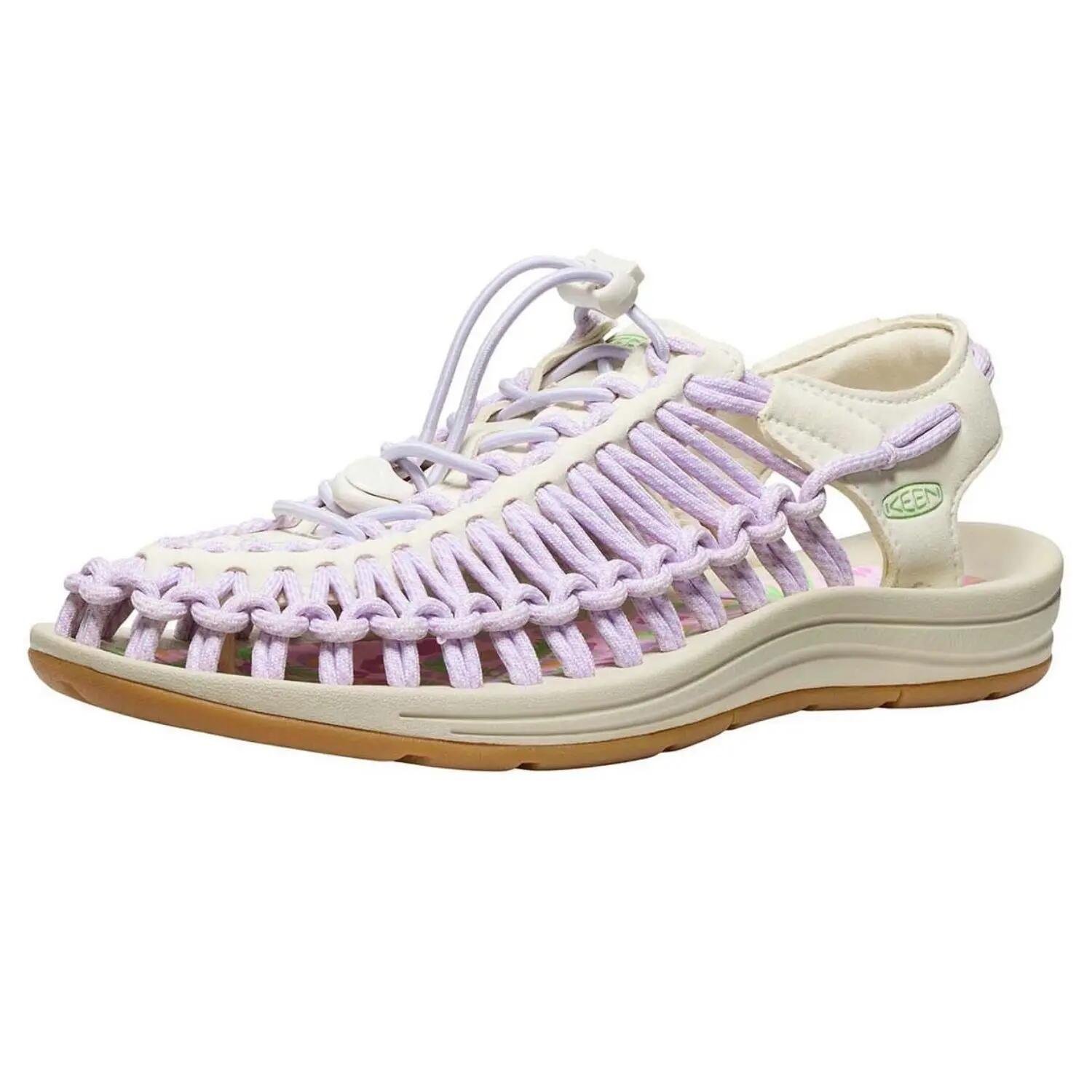 Keen Uneek x Iwd Damen Sportsandalen lila-creme urban für den Sommer 4/7