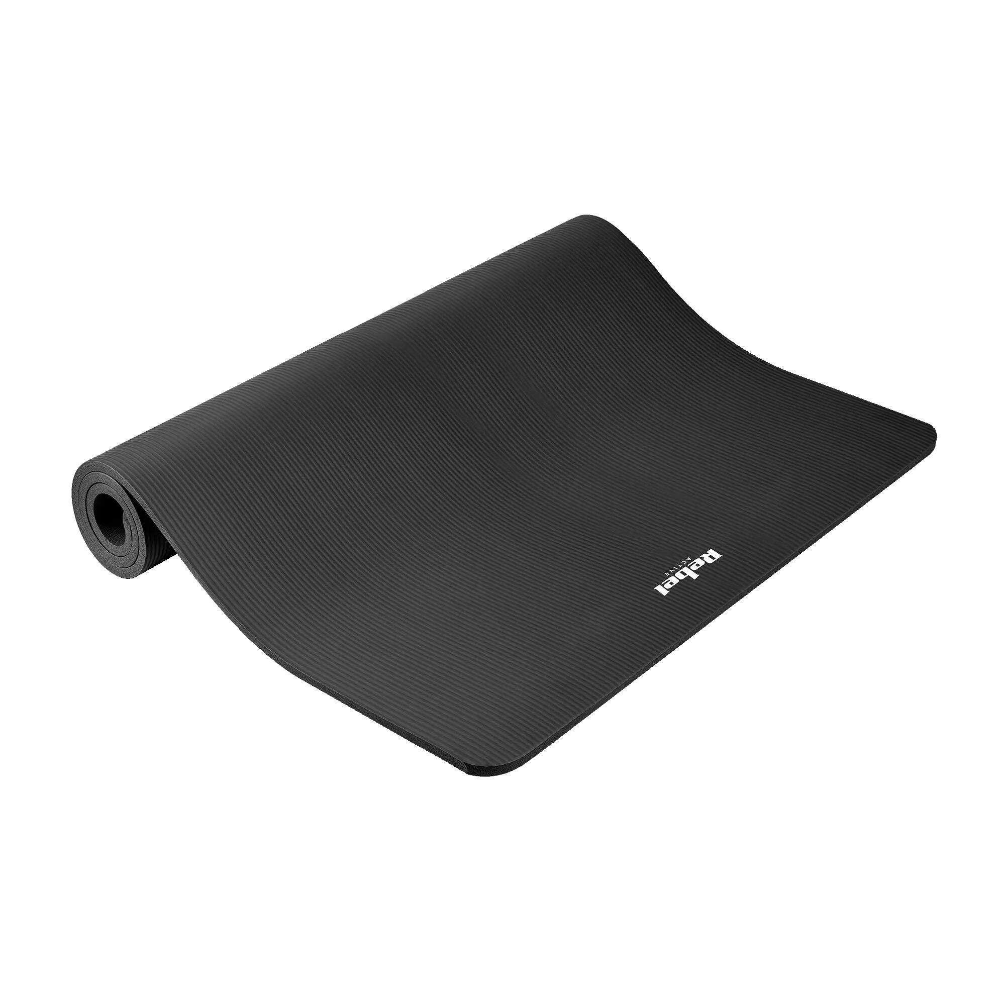 Mata gimnastyczna do ćwiczeń joga pilates fitness 190x115cm NBR 2cm Rebel 2/7