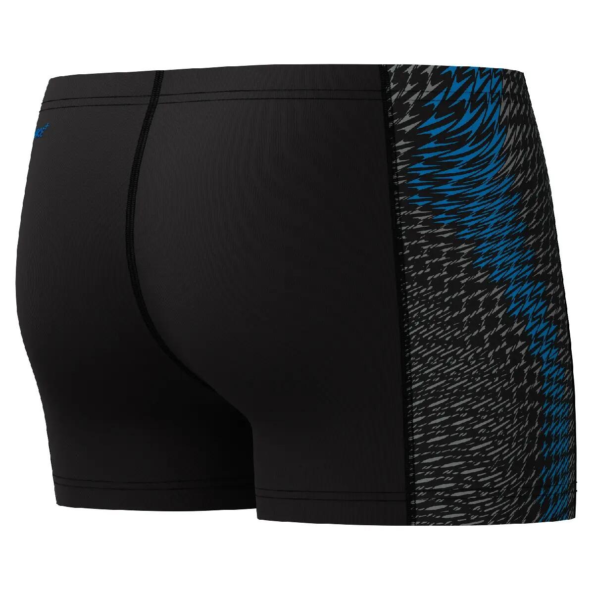 Maillot - Natation - Homme - Aquashort résistant au chlore et aux UV - noir/bleu 2/2