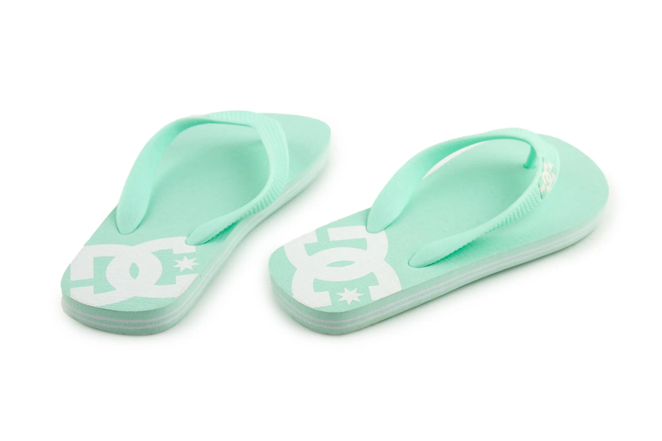 Tongs pour enfants Dc Shoes Spray menthe 3/4