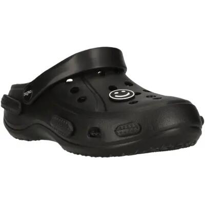 zigzag Naike Kids Sandal V2 van EVA – 1001S Black Solid 2/7