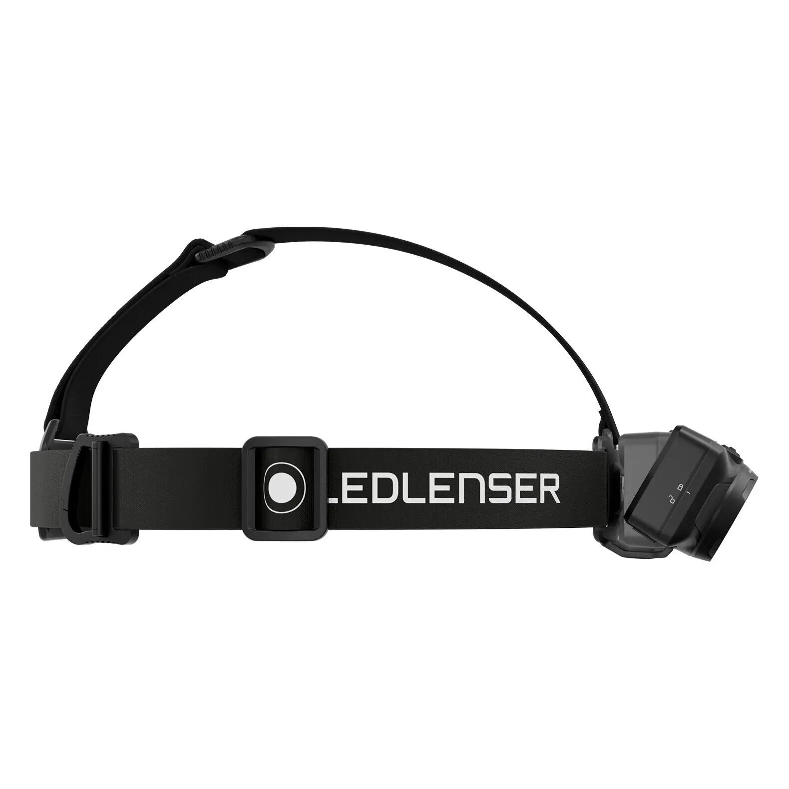 Stirnlampe HF6R, wiederaufladbar, 900lm, IP67, USB-C, Schwarz 3/7