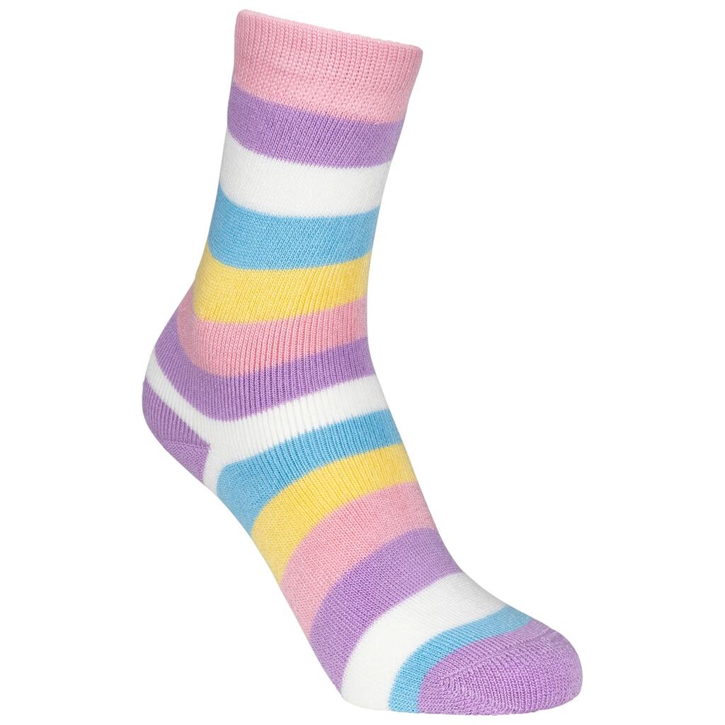 Unisex Kids Mid Length Patterned Casual 2 Pair Pack Socks - Frolic