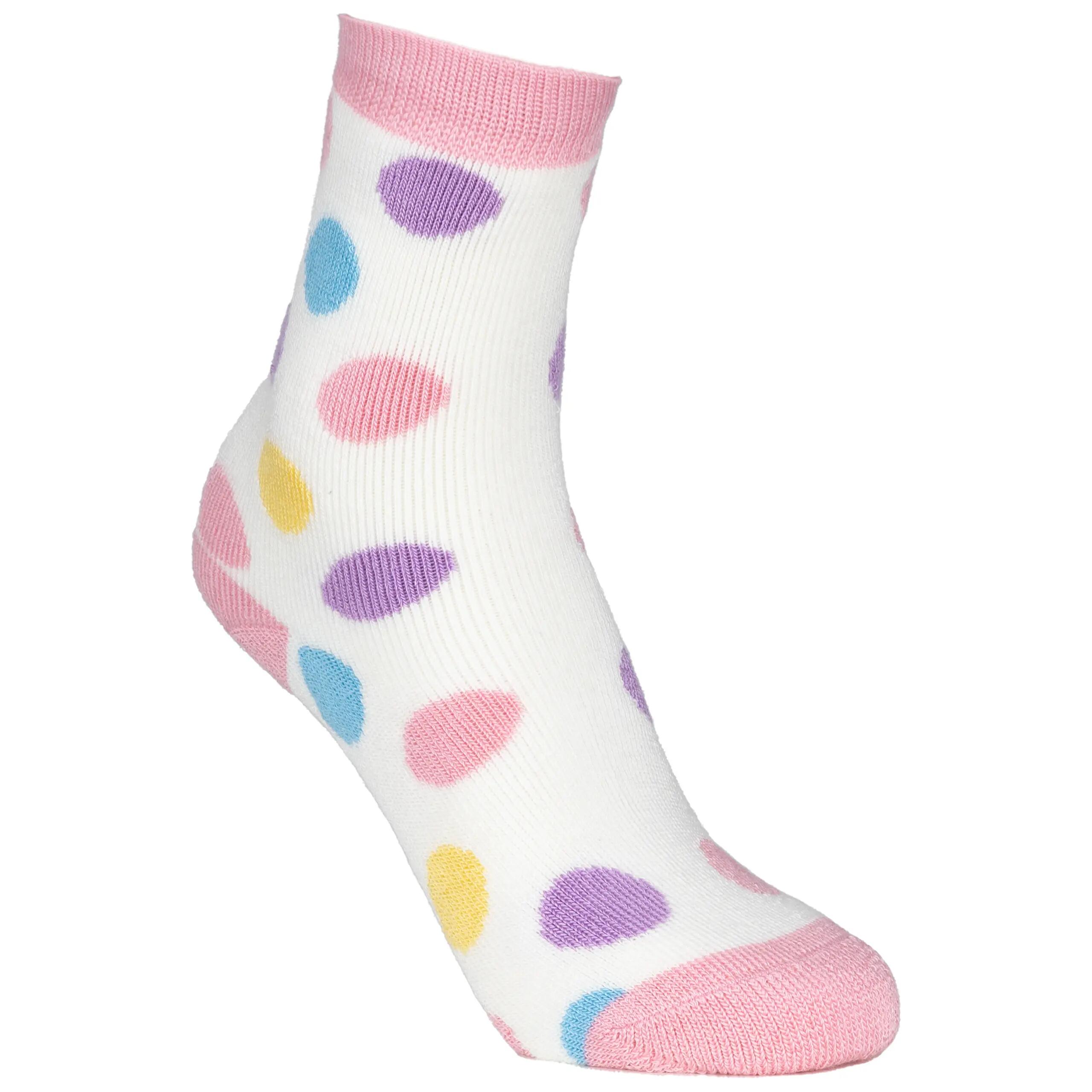 Unisex Kids Mid Length Patterned Casual 2 Pair Pack Socks - Frolic 2/5