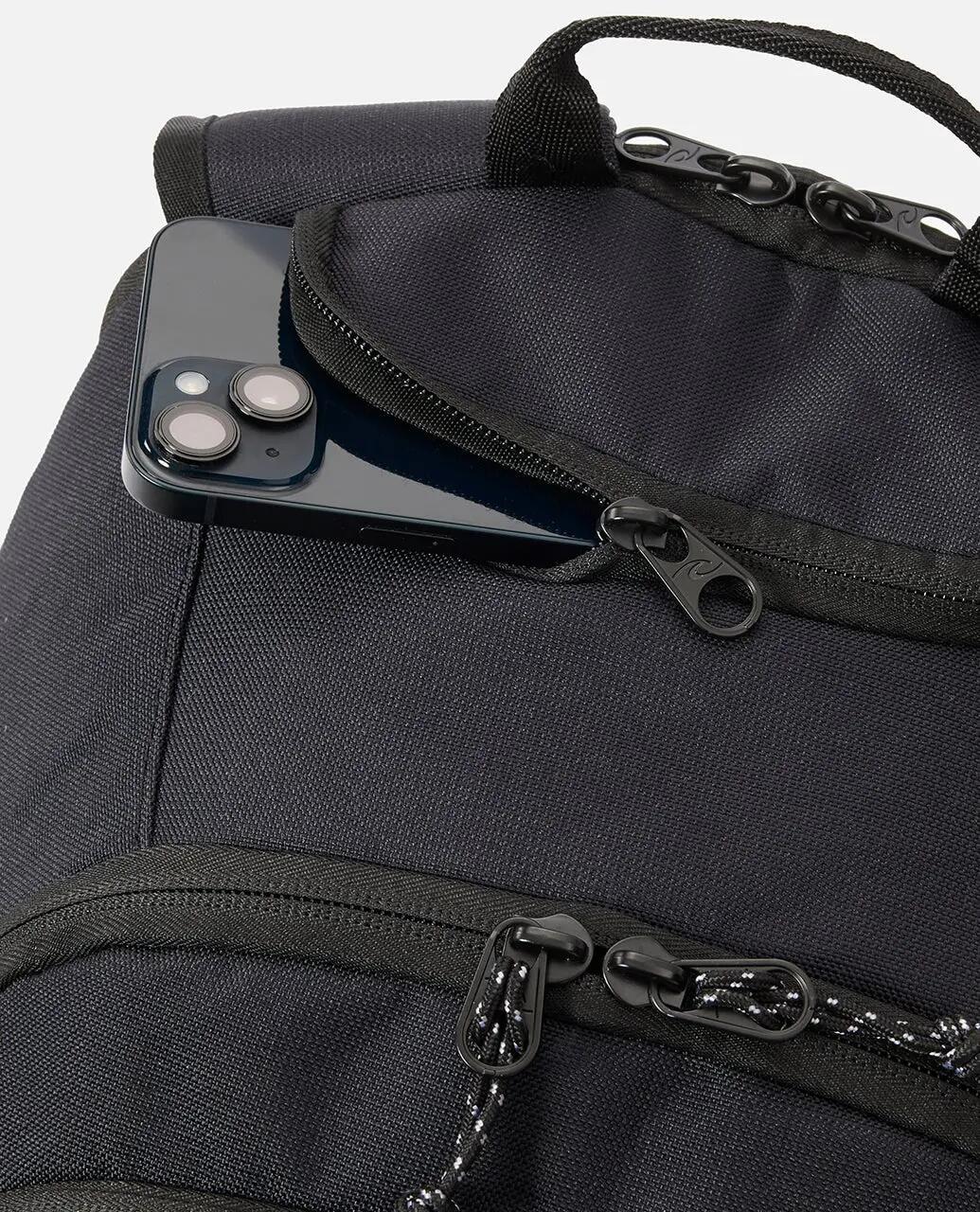 Sac à dos Homme Posse 33L Classic Patch - Noir délavé 5/5