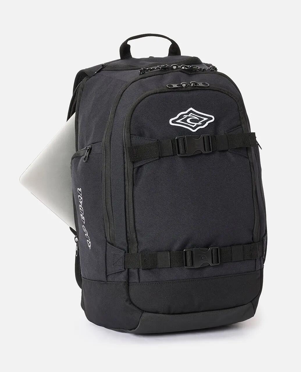 Sac à dos Homme Posse 33L Classic Patch - Noir délavé 4/5