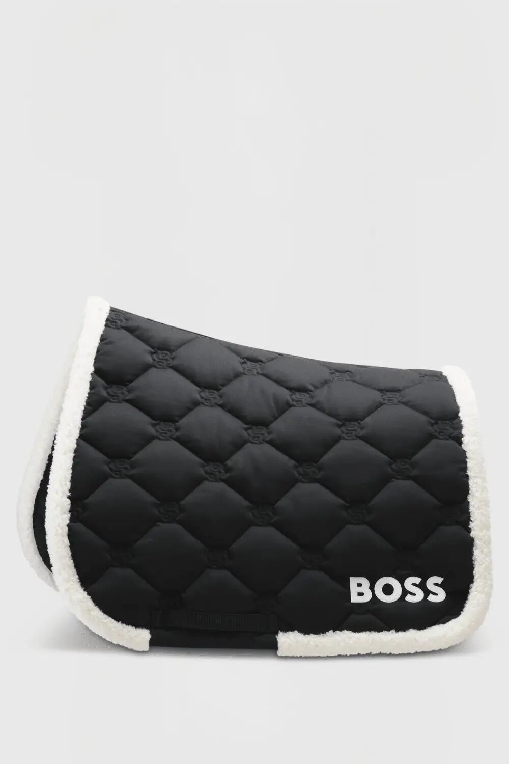 Boss Equestrian Long Island Dressuurzadeldek Teddy Zwart - 1/2