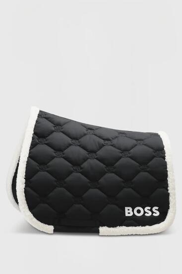 Boss Equestrian Long Island Dressuurzadeldek Teddy Zwart -