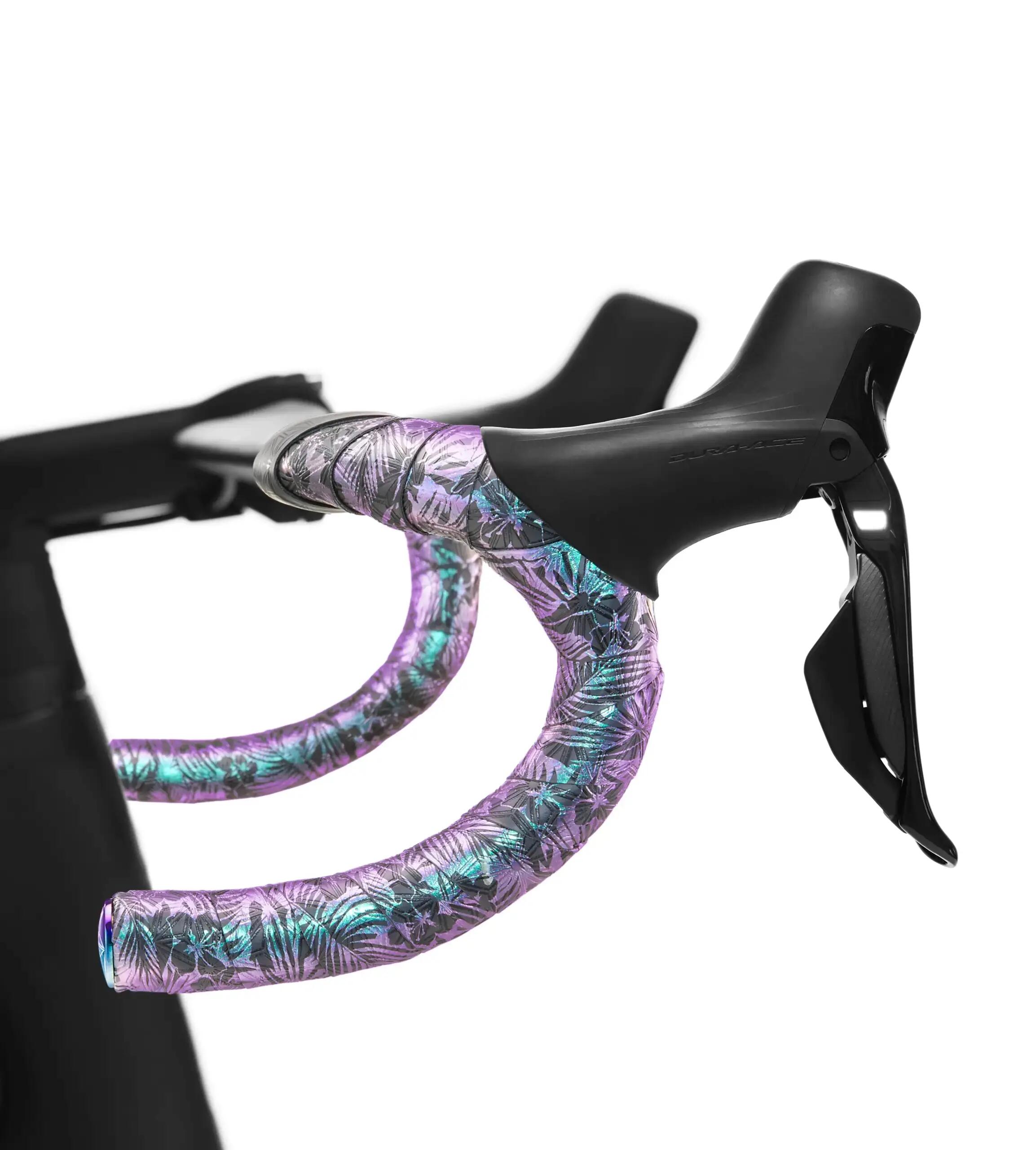 Supacaz SSK - Hawaii Oil Slick-Cinta de manillar para bicicleta de carretera 3/8