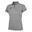 Polo manches courtes Femme Joma Hobby gris melange