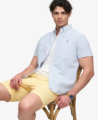 Superdry premium regular chino short slim – eclipse navy