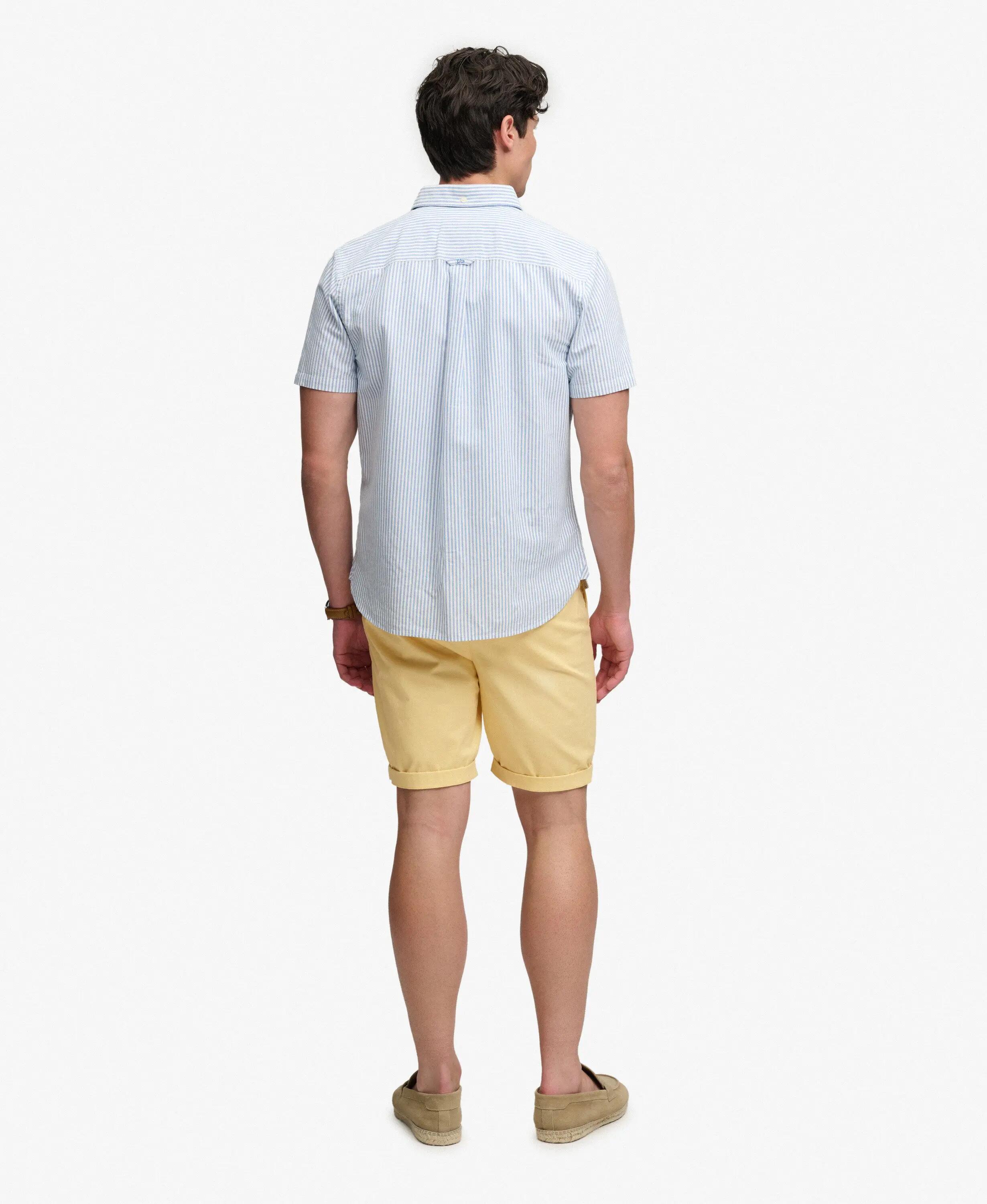 superdry Short chino Premium Regular slim – Washed Yellow 6/6