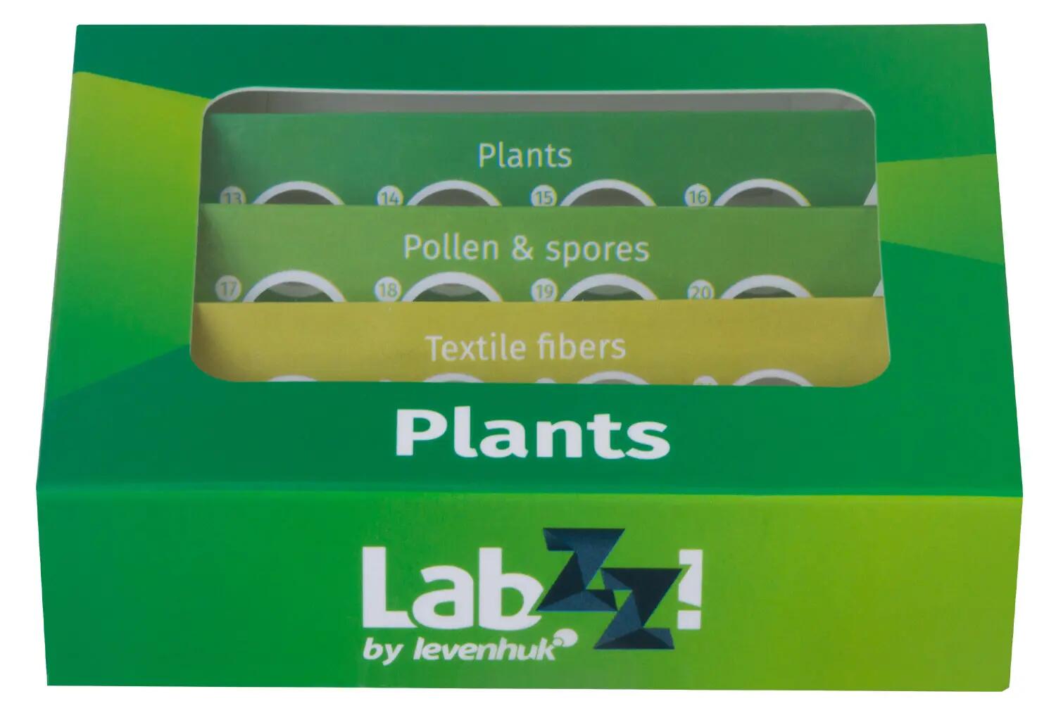 Levenhuk LabZZ P12 Plants Prepared Slides Set 8/11
