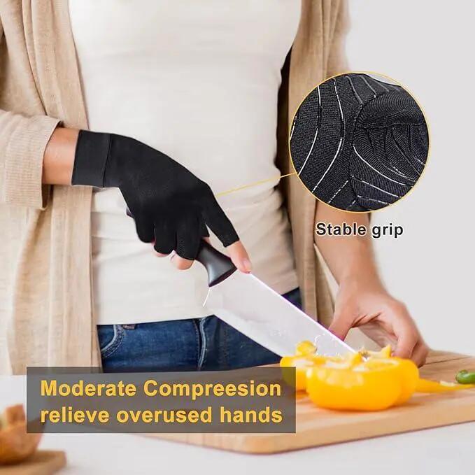 Gants en cuivre pour l'arthrite, gants de compression pour la polyarthrite rhuma 4/5