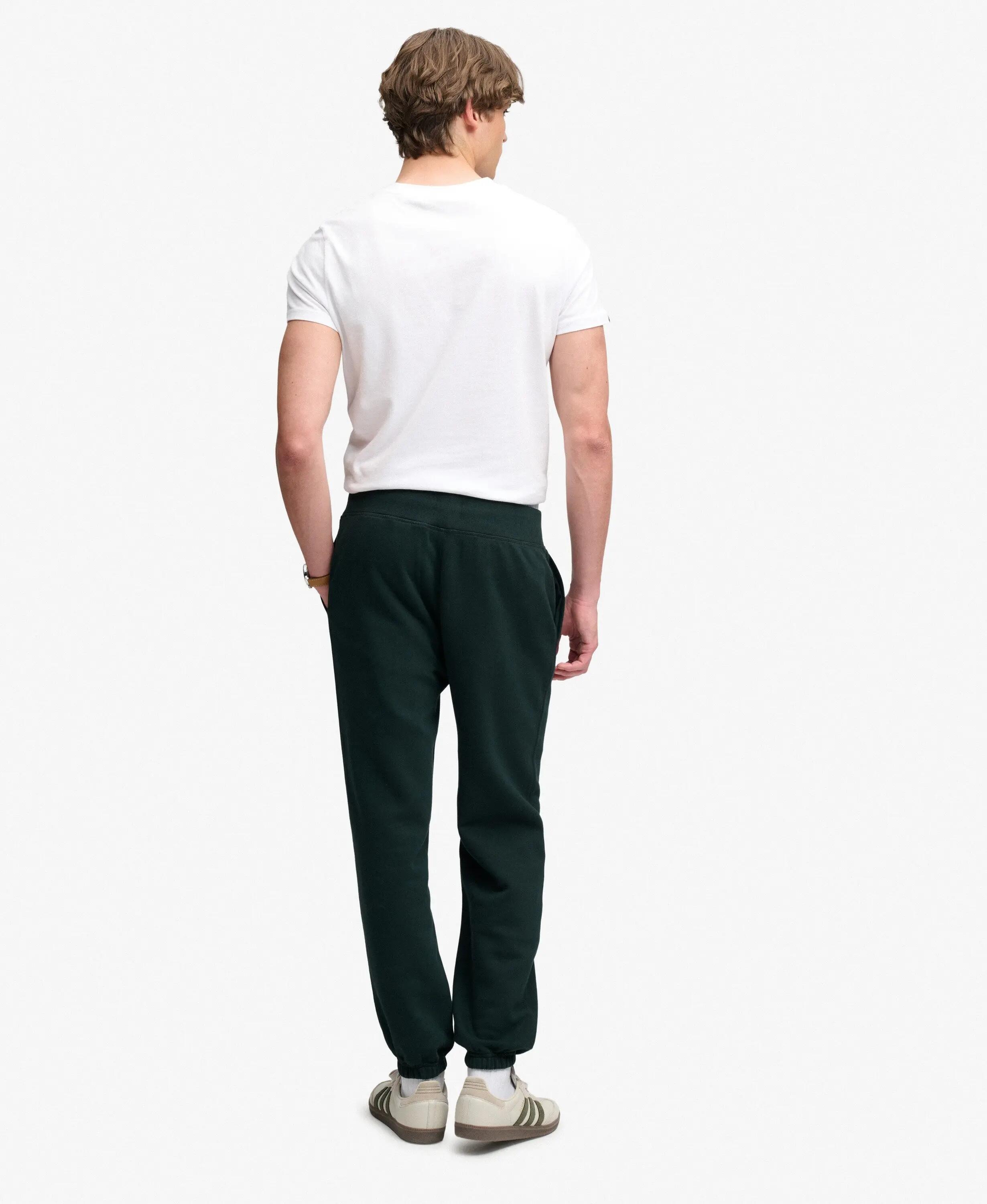 superdry Calças Jogger Essential Company Logo Slim – Heritage Dark Pine Green 5/6