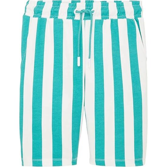 Short garçon Tom Tailor Stripes blanc à rayures