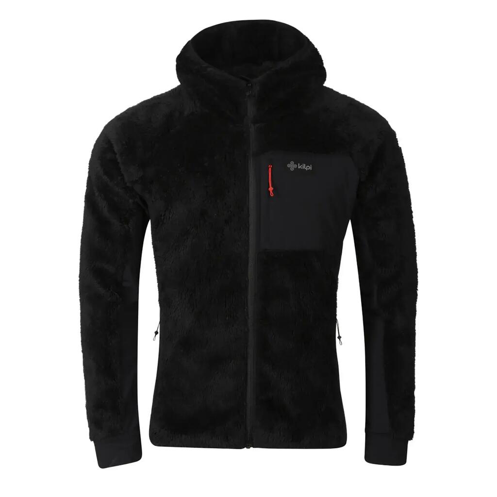 Men's Furry Fleece Hoodie Kilpi NORKA-M, Black S