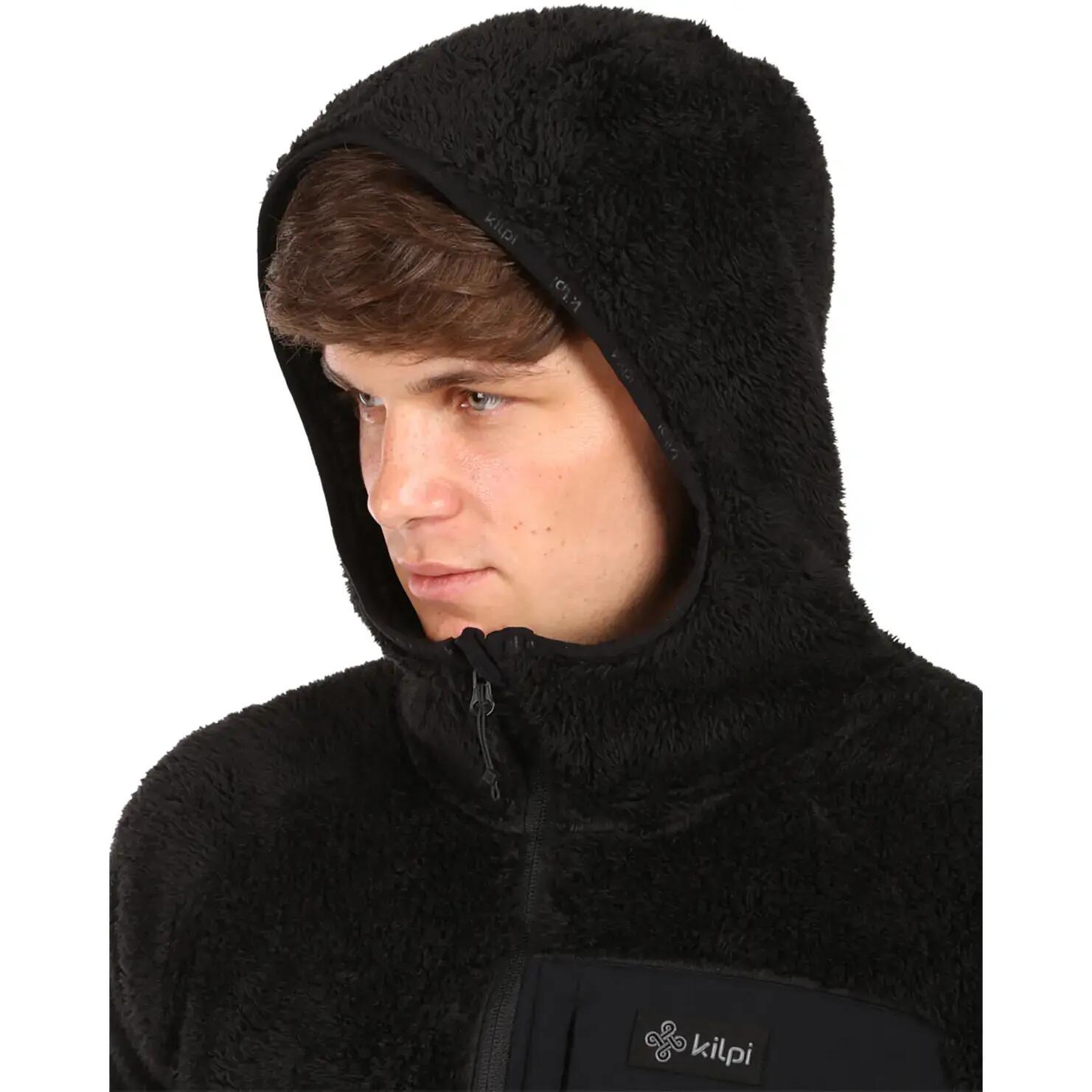 Sweatshirt à capuche polaire duveteux Kilpi Norka 3/3