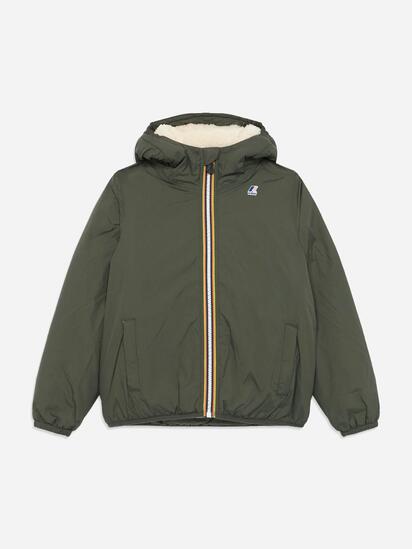 Blouson K-WAY P. Le Vrai 4.0 Claude Ors Wmr Green Blackish